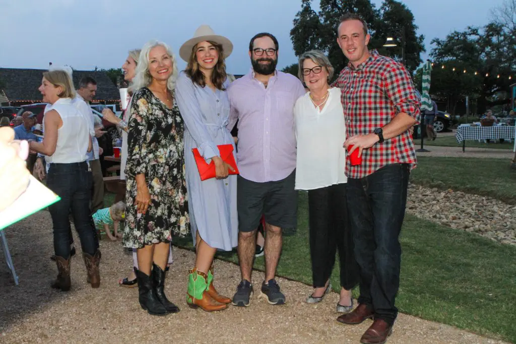 Penny Layne, Stephanie Layne Disney, Corey Layne Kathy Johnston, Mark Massey (Photo by Chris P. Bachman)