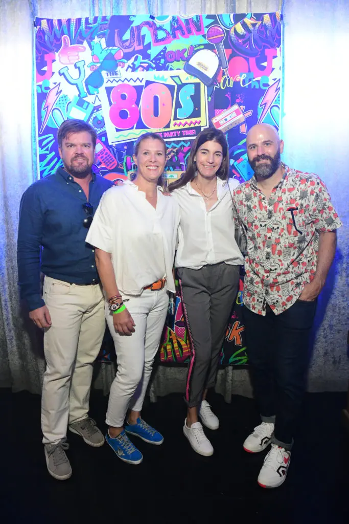 Carter & Lizzy Perrin, Liz & Andrew Stepanian at Mint Julep (Photo by Daniel Ortiz)