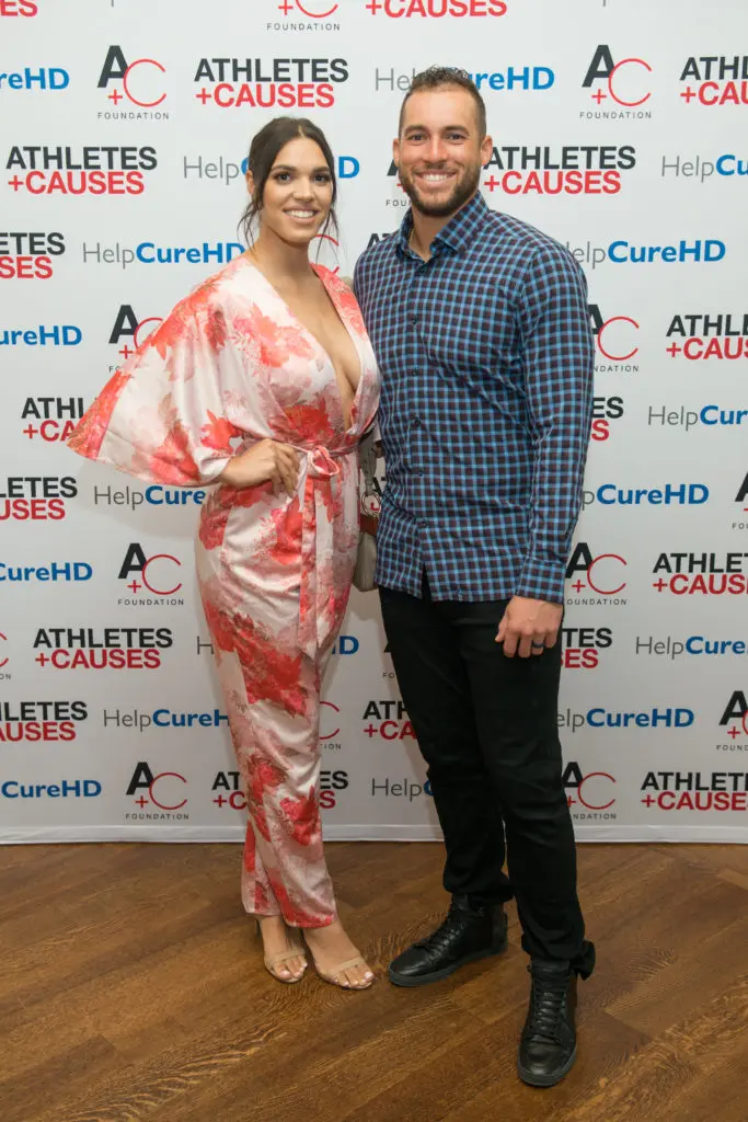 Charlise & George Springer (Jacob Power Photo)