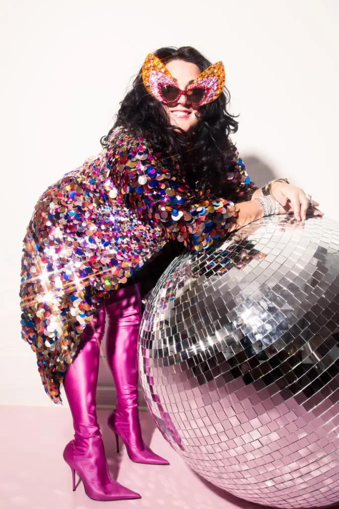 This feminist artist is truly groovy. 