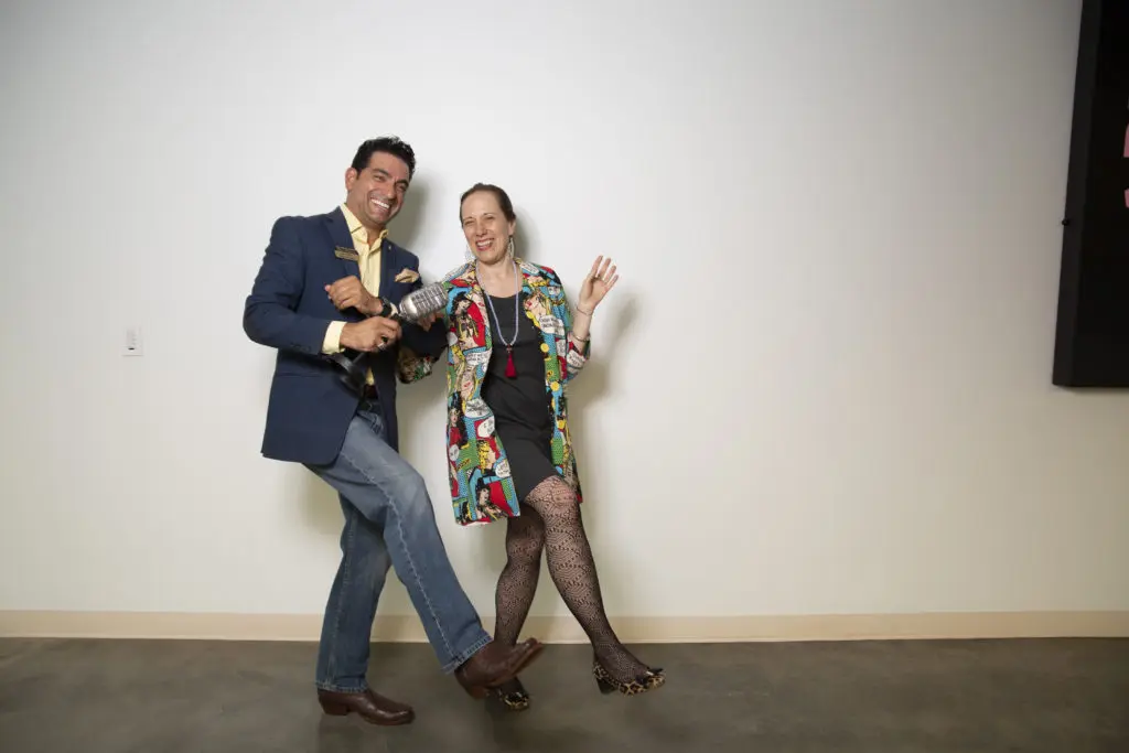 "The Houston Hour with Mister McKinney and Catherine Anspon" promises to be a rollicking good time. (Photo by Jenny Antill Clifton)