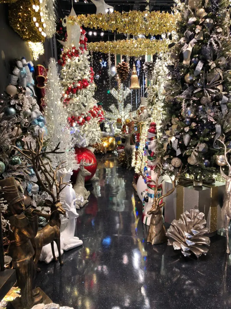 The sparkling showroom at Always in Season provides inspiration for DIY weekends and for professional designers for the home market.  (Photo by Shelby Hodge)