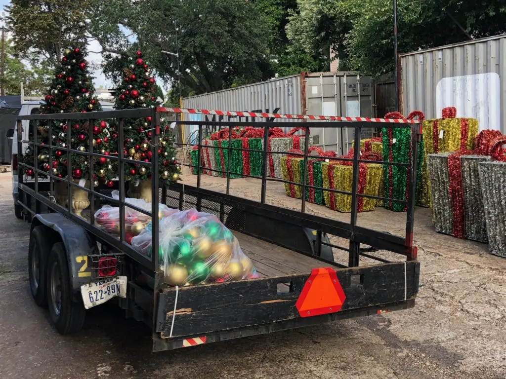 Early August and these tress are headed for Always in Season's warehouse. (Photo by Shelby Hodge)