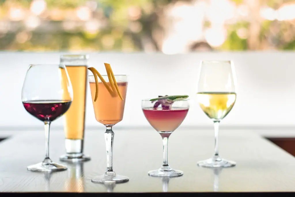 New cocktail and wine menus have been introduced. 