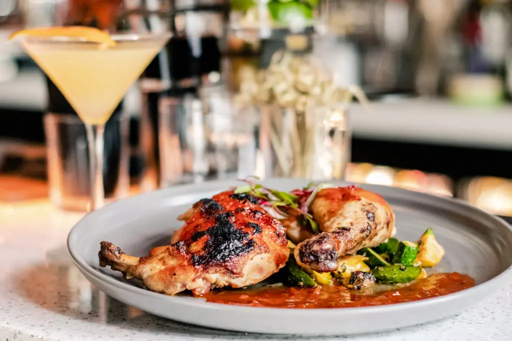 Sweet Chili Rubbed Rotisserie Chicken is a Jasper's classic. 