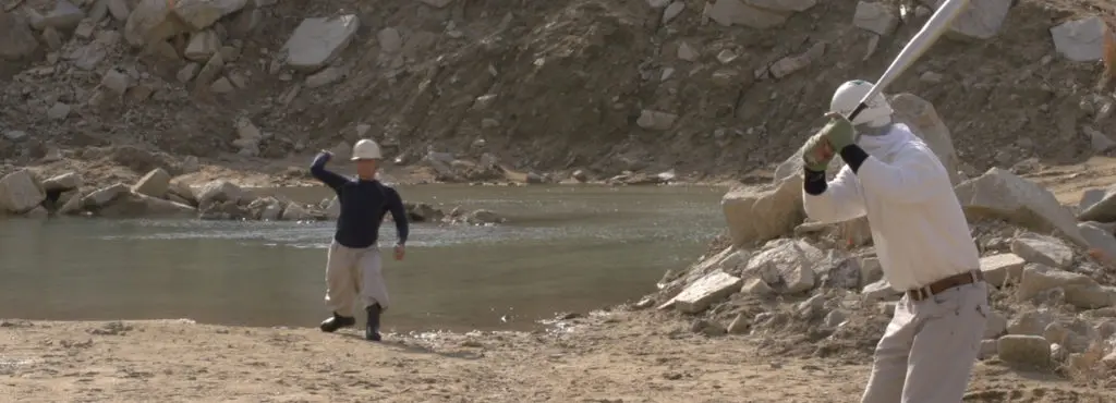 Still from Jun Nguyen-Hatsushiba's "The Master and the Slave: Inujima Monogatari," 2013, at Asia Society Texas Center (Courtesy the artist and Mizuma Art Gallery, Tokyo)