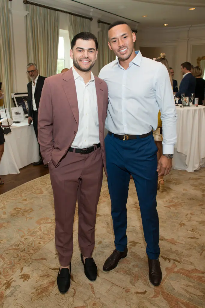 Lance McCullers, Carlos Correa (Jacob Power Photo)