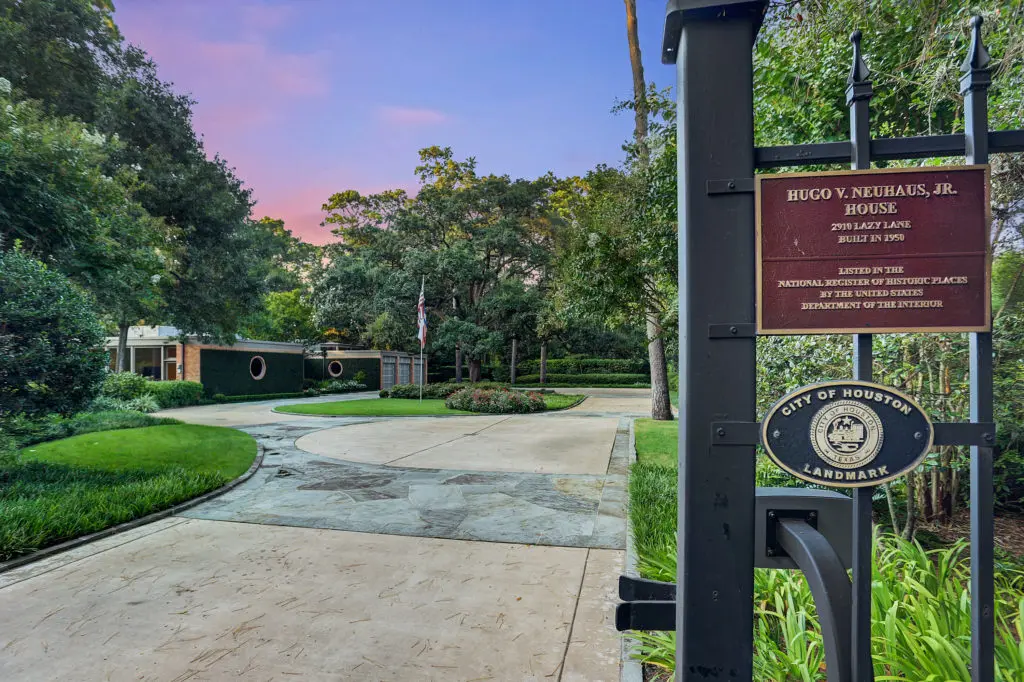 Landmarks laud the architectural significance of the home that was build in 1950.(Photo by TK Images)