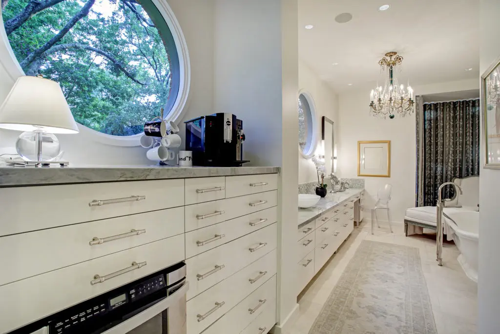 The closet/master bath is all elegance. (Photo by TK Images)