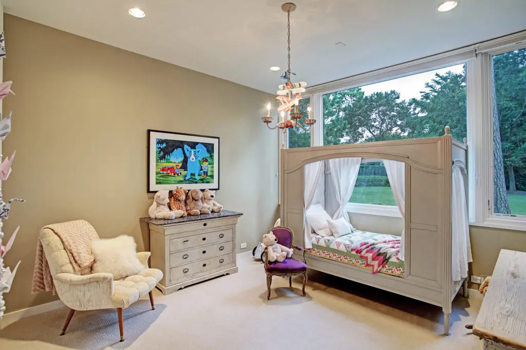 This bedroom dressed for a youngster. (Photo by TK Images)