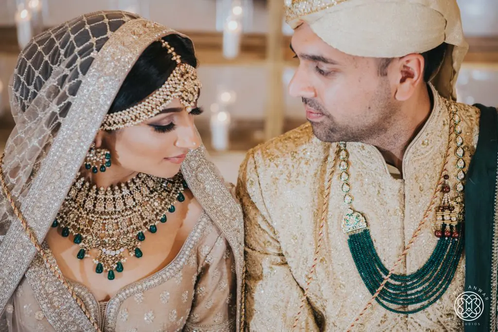 The couple met in Dallas through mutual friends. (Photo by Mir Anwar Studios)