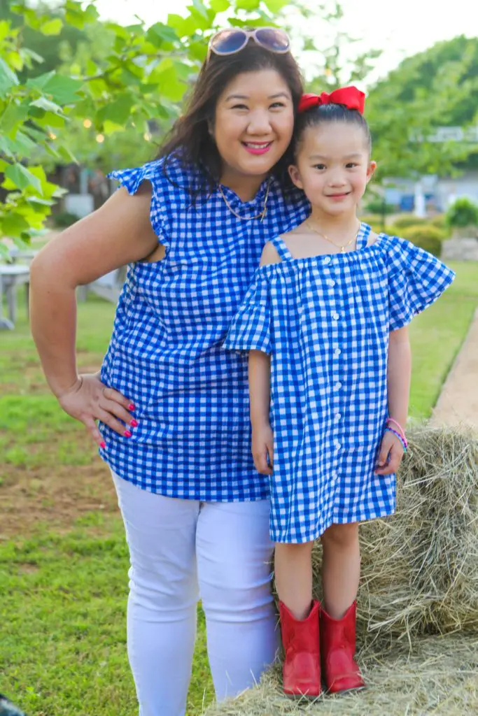 Mary Hoang-Do with Mia (Photo by Chris P. Bachman)