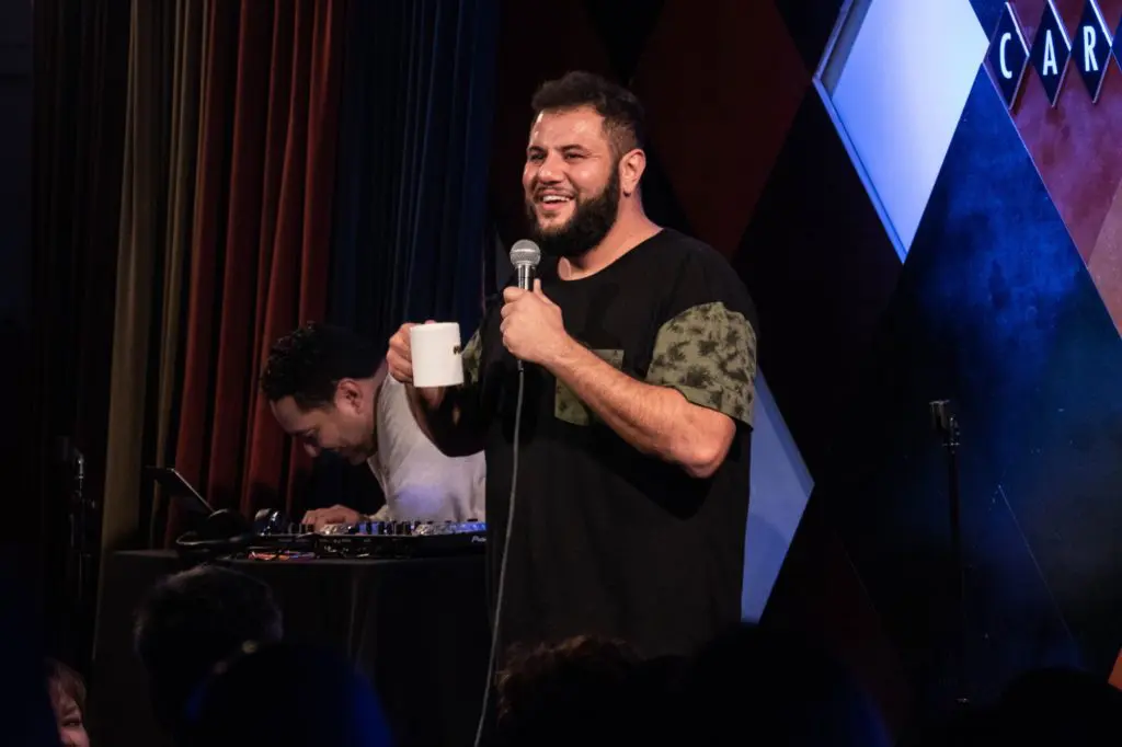Groundbreaking Houston Comedian Pals Around With Dave Chappelle and Jon Stewart, Mends Fences and Tells Refugee Truths