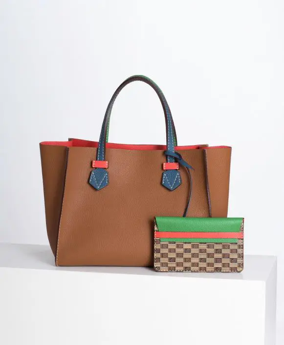 Many of the Moreau Paris bags are reversible and all can be customized.