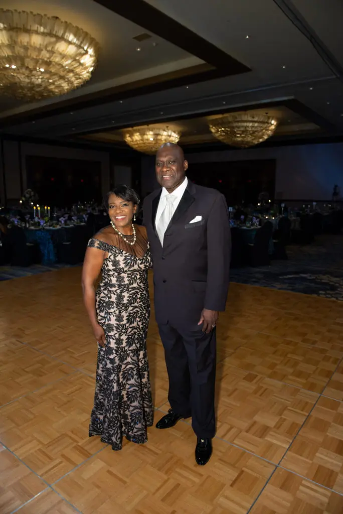 Ensemble board chair Alaina Benford, board president Jesse Tyson