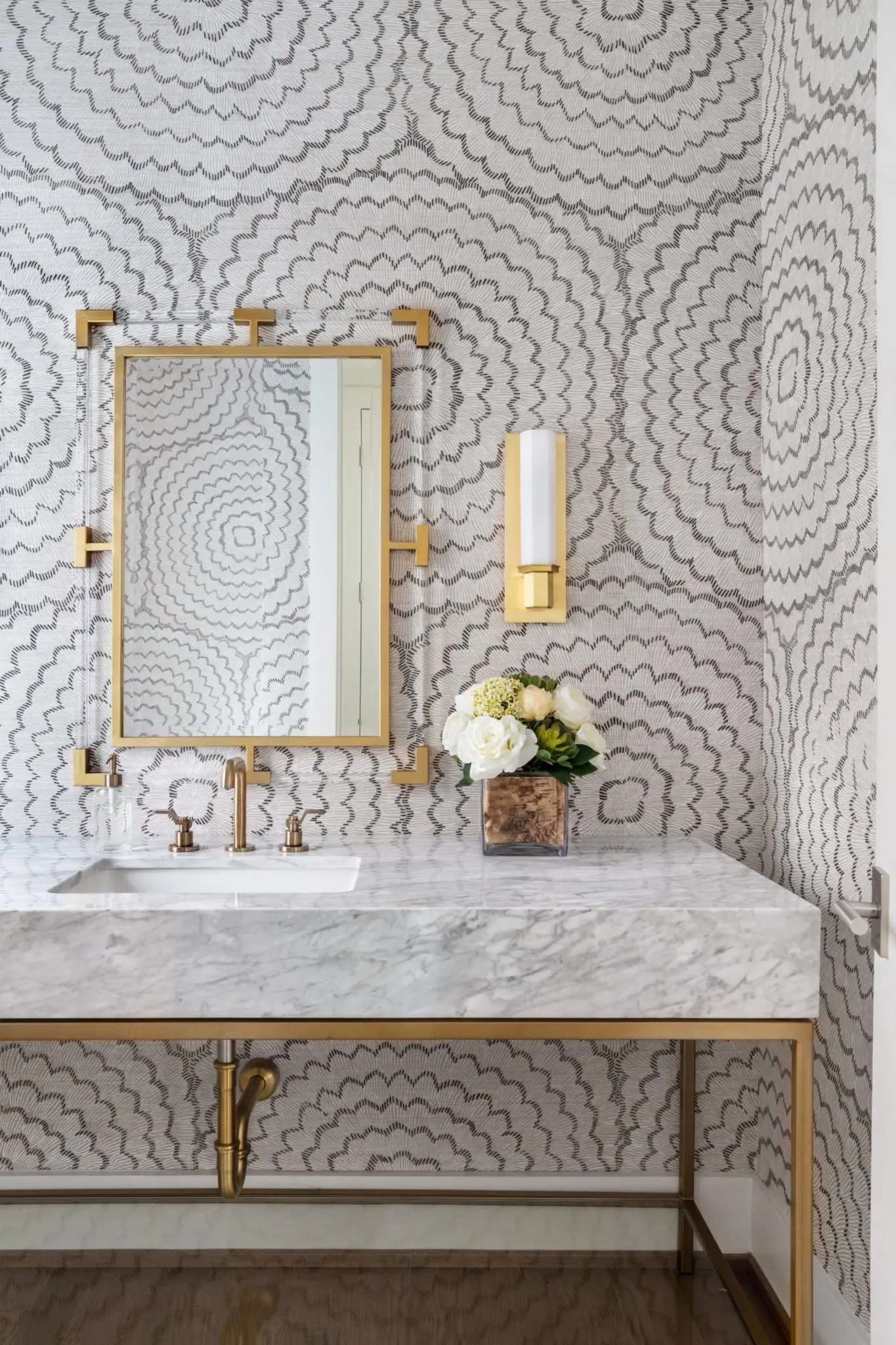 The power room in a Bellaire home by Frankel Building Group