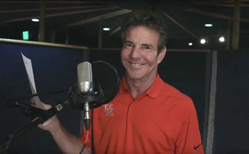 Dennis Quaid is a seriously impressive University of Houston alum.  Now, he's starring in a new commercial for the college.