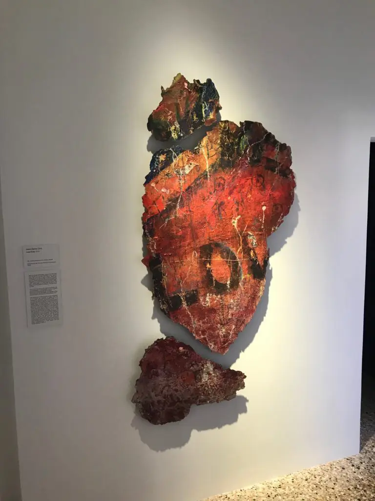 Installation view of Justin Garcia's “Love Lives," 2019, at the Palazzo Bembo. (Photo courtesy the artist) 