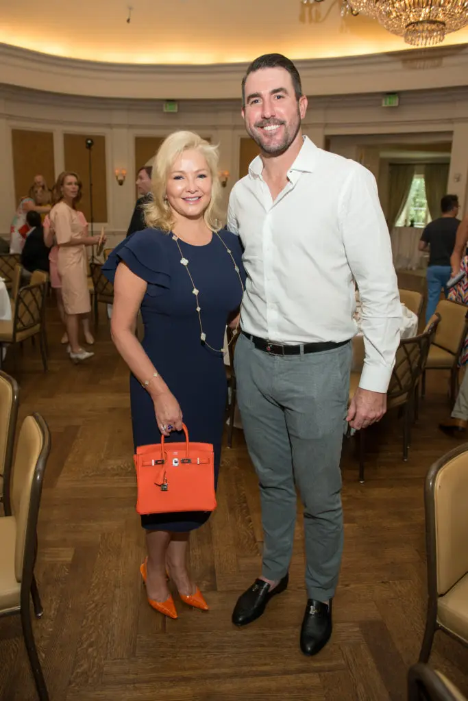 Whitney Crane, Justin Verlander (Jacob Power Photo)