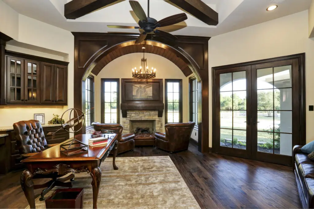 Every corner of the house salutes a sophisticated Western heritage.