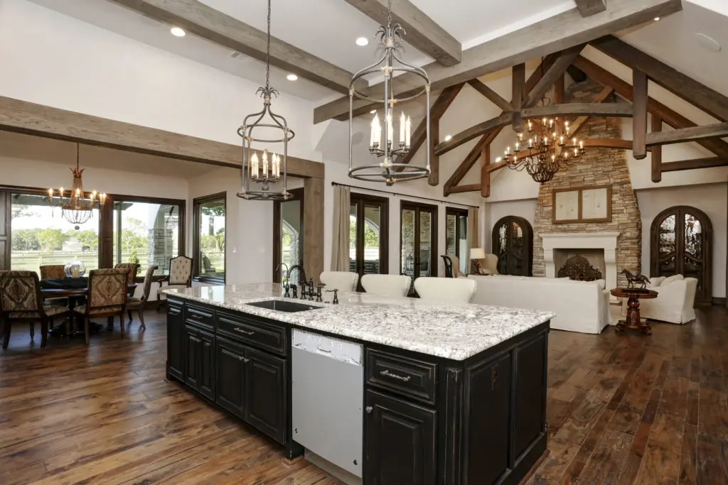 With Western influences, the house boasts a state-of-the-art kitchen.