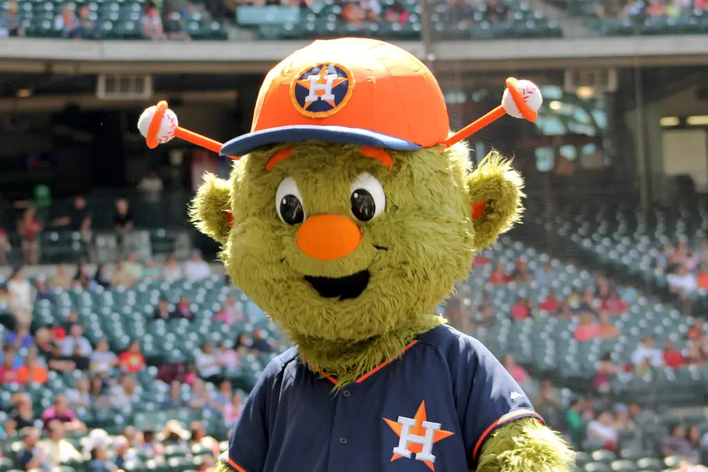 Orbit is half the fun of an Astros game. 