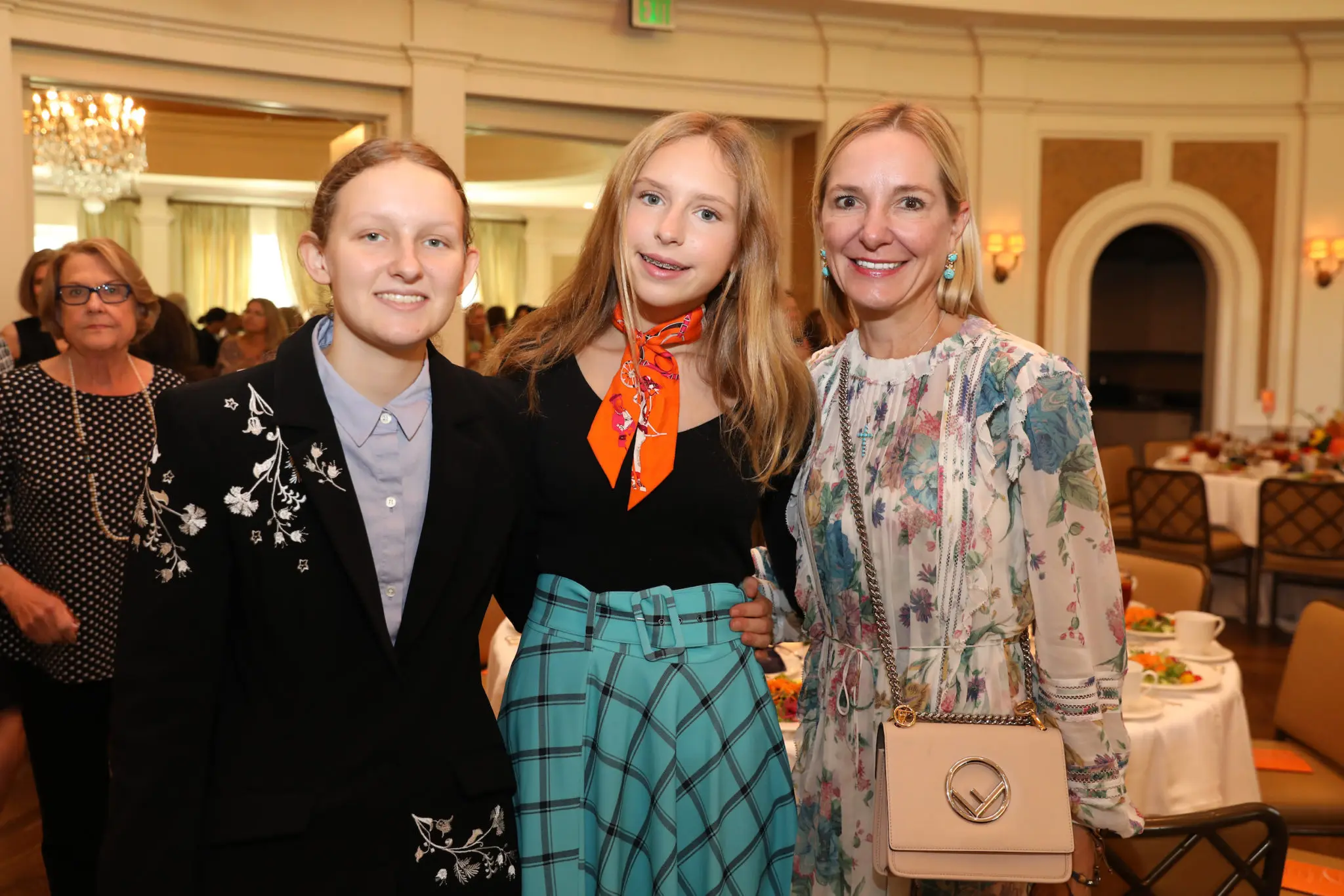 Hallie Brass, Joycie Brass, Jennifer Rareshide  (Photo by Priscilla Dickson)