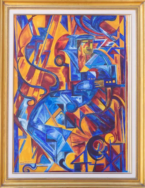 Parisian Cubism by Hale Woodruff