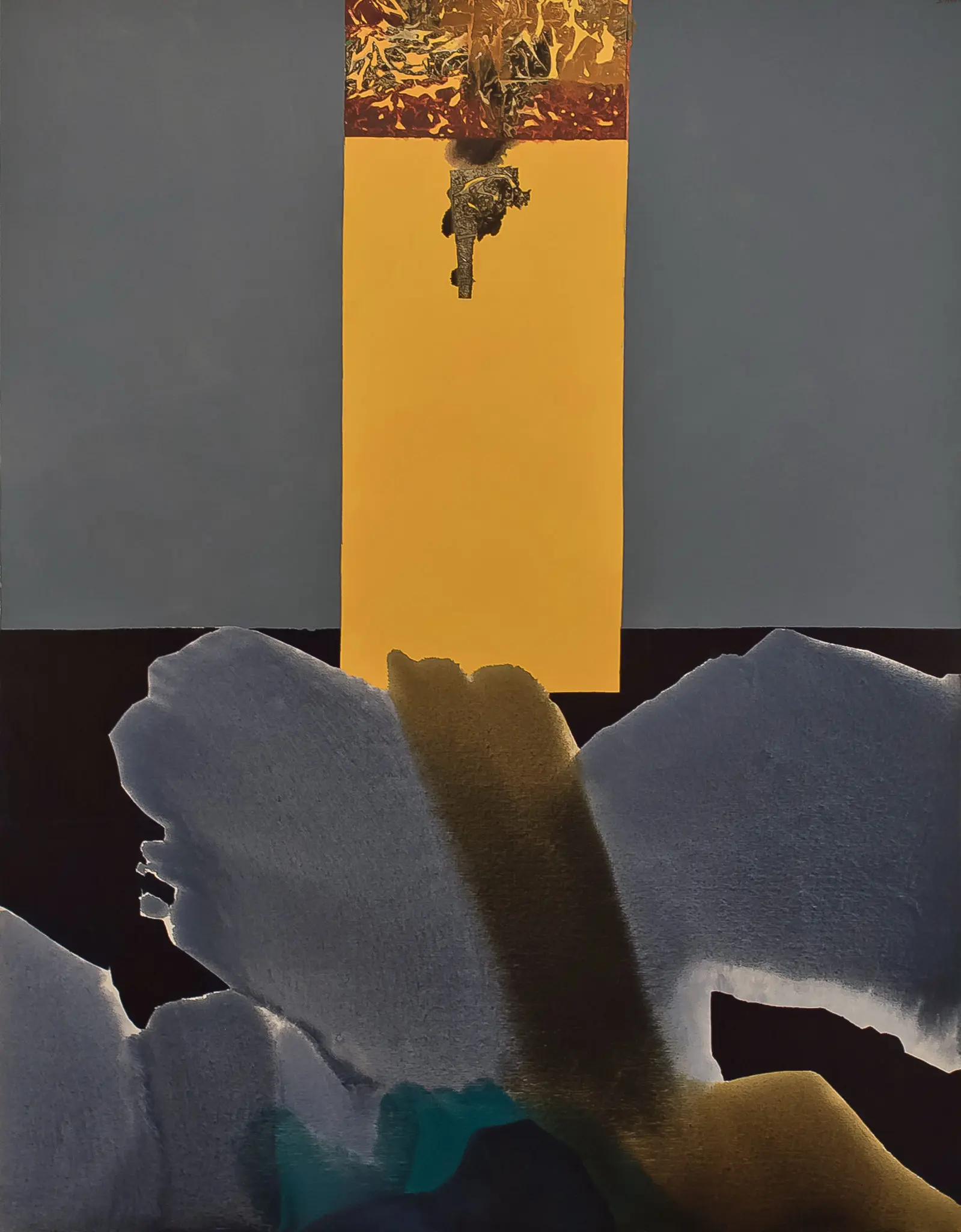 Dorothy Hood’s "The Angel’s Key," 1987, at the University of Houston