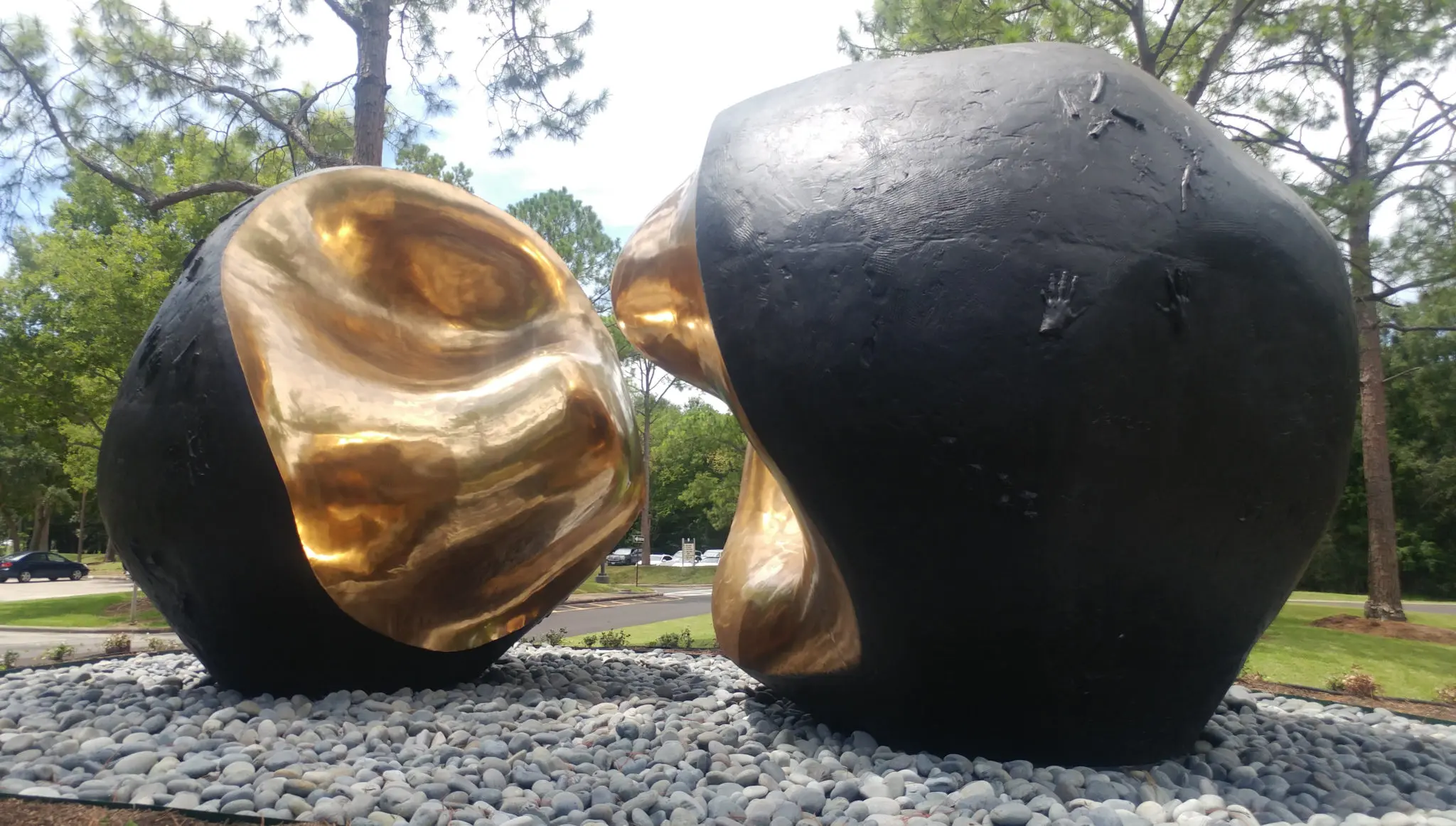 Pablo Serrano’s "Spiritus Mundi," 1977, at the University of Houston-Clear Lake
