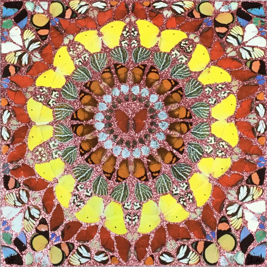 Damien Hirst’s "Psalm: Judica Domine," 2015, at Adamar Fine Arts 