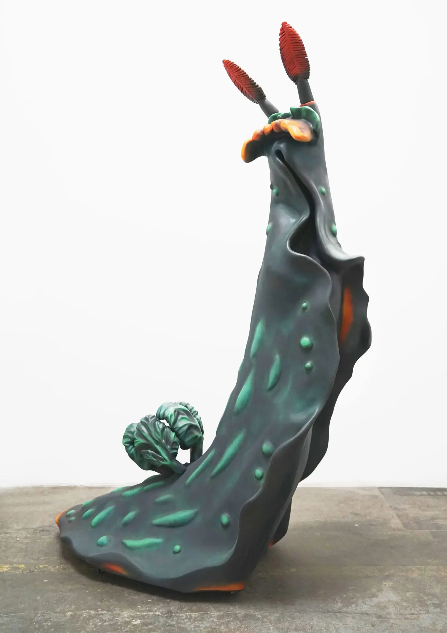 Suzette Mouchaty’s “Nudibranch I,” 2018, presented by Anya Tish Gallery in the fair’s common area