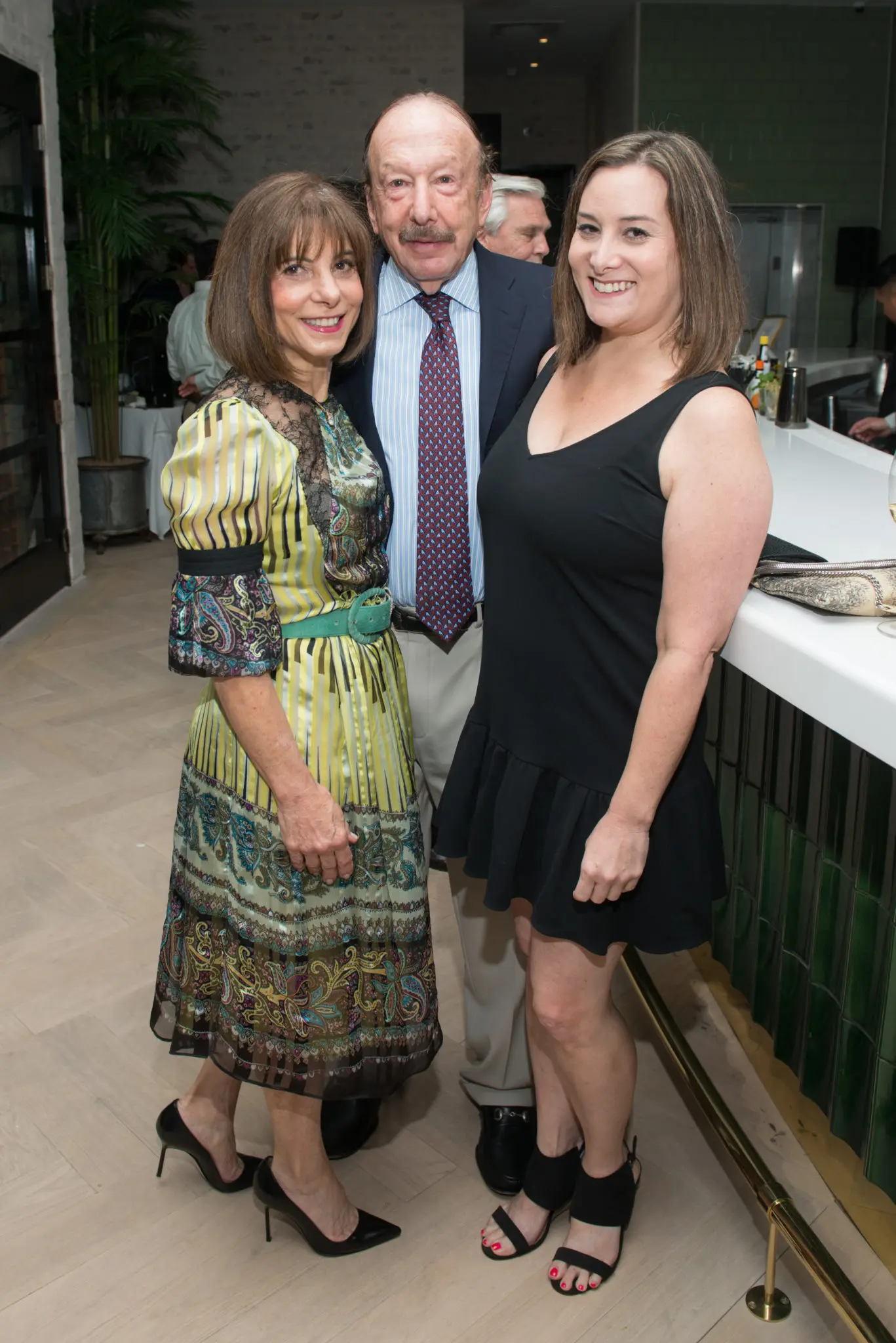  Donna & George Glass, Rebecca Kaufman (Photo by Jacob Powers)