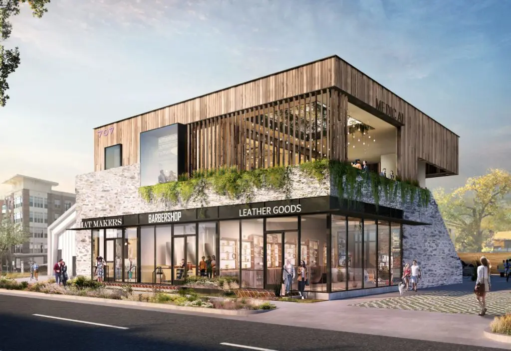 <em>PaperCity</em> Exclusive — New Heights Development to Bring High-End Stores, Patio Power to 707 Yale Street