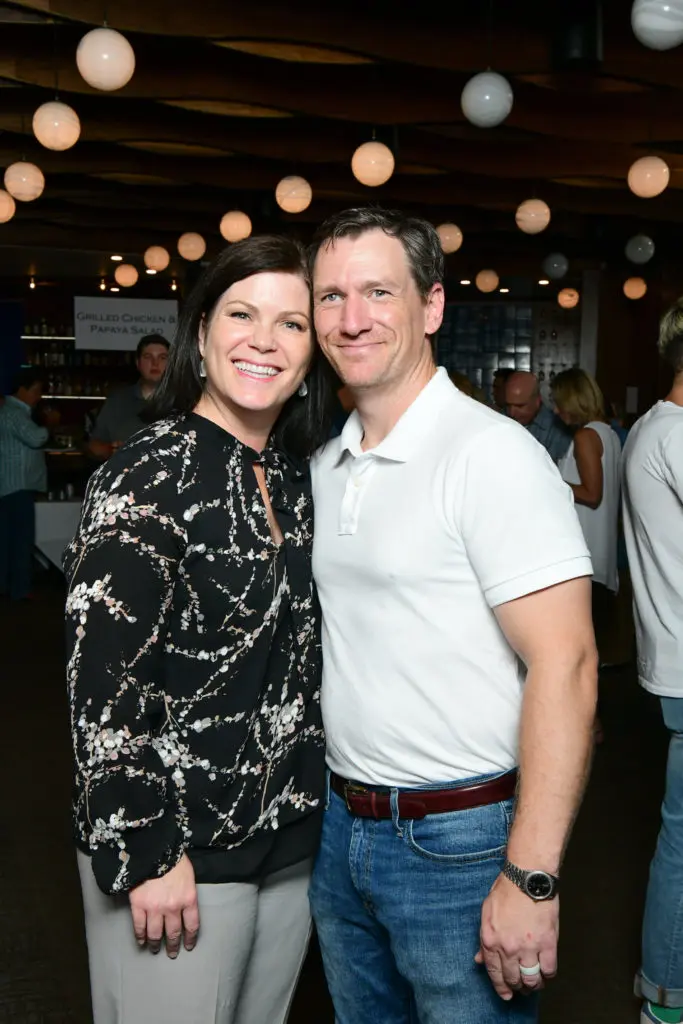 Lauren Levicki Courville, Kyle Courville (Photo by Daniel Ortiz)