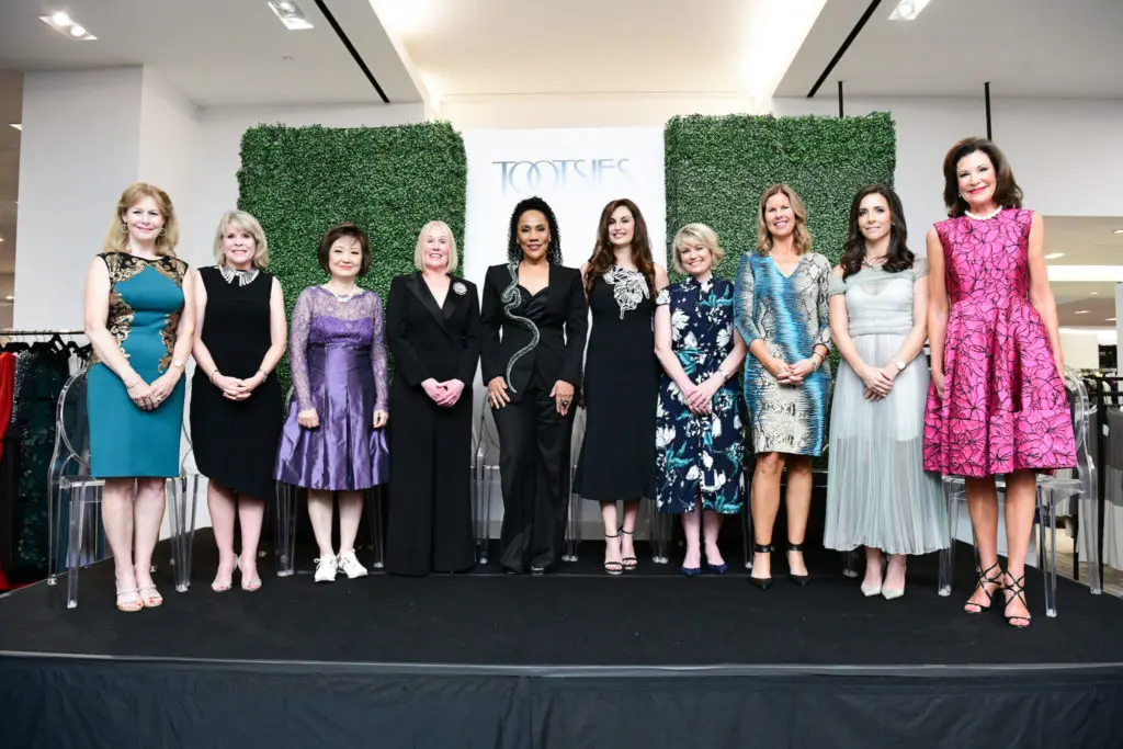 ABC 13's Women of Distinction Class of 2020, Cheryl Byington, Zane Carruth, Theresa Chang, Elsie Eckert, Myrtle Jones, Brigitte Kalai, Kelley Lubanko, Joy McCormack, Hannah McNair, Betty Hrncir,(Photo by Daniel Ortiz)