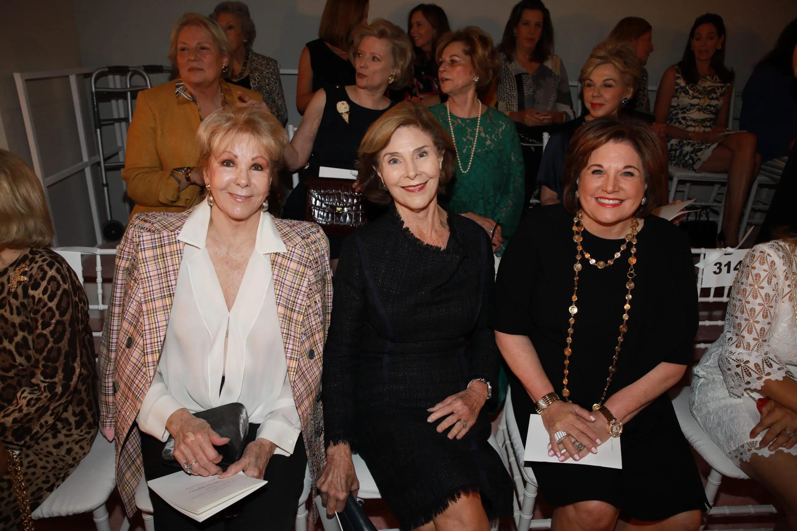 Anette Simmons, Laura Bush, Lee Ann White