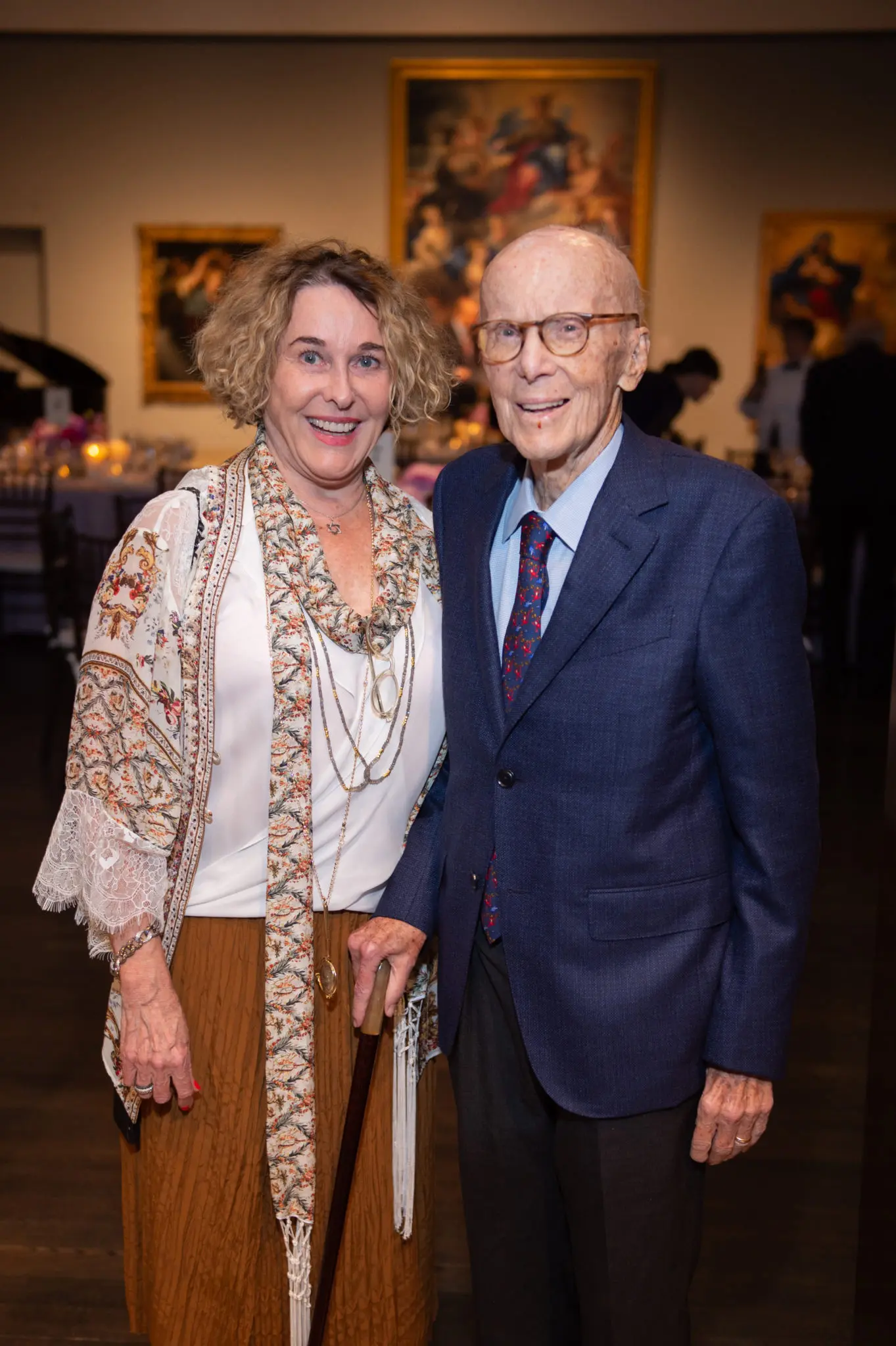 Barbara & Gerald Hines (Photo by Wilson Parish)