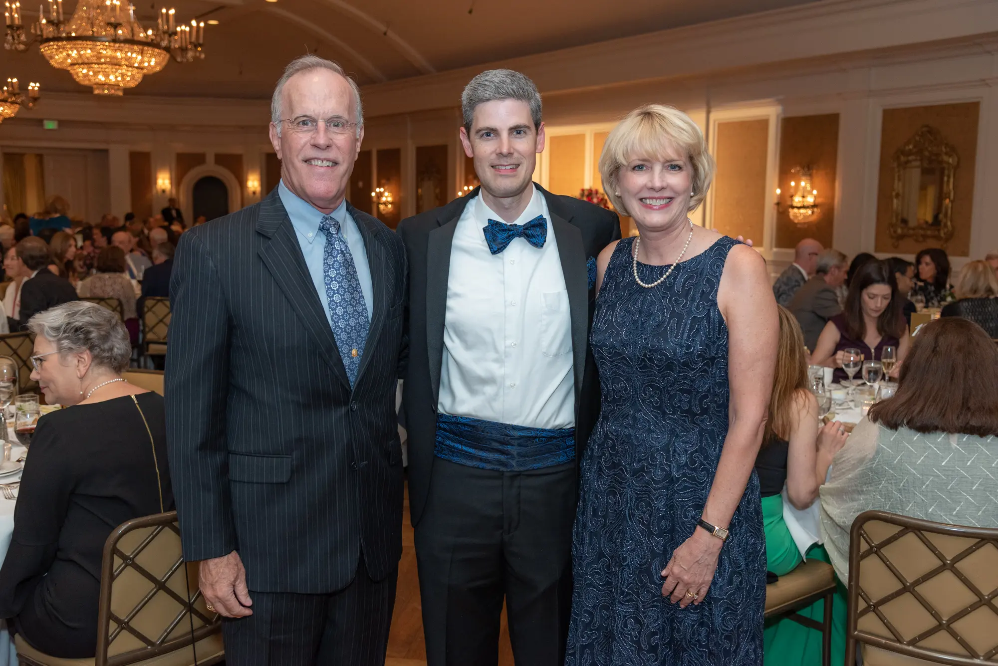 Bill Coit, Gavin Reed, Beverly Coit (Photo by Paul Davis, dabfoto)