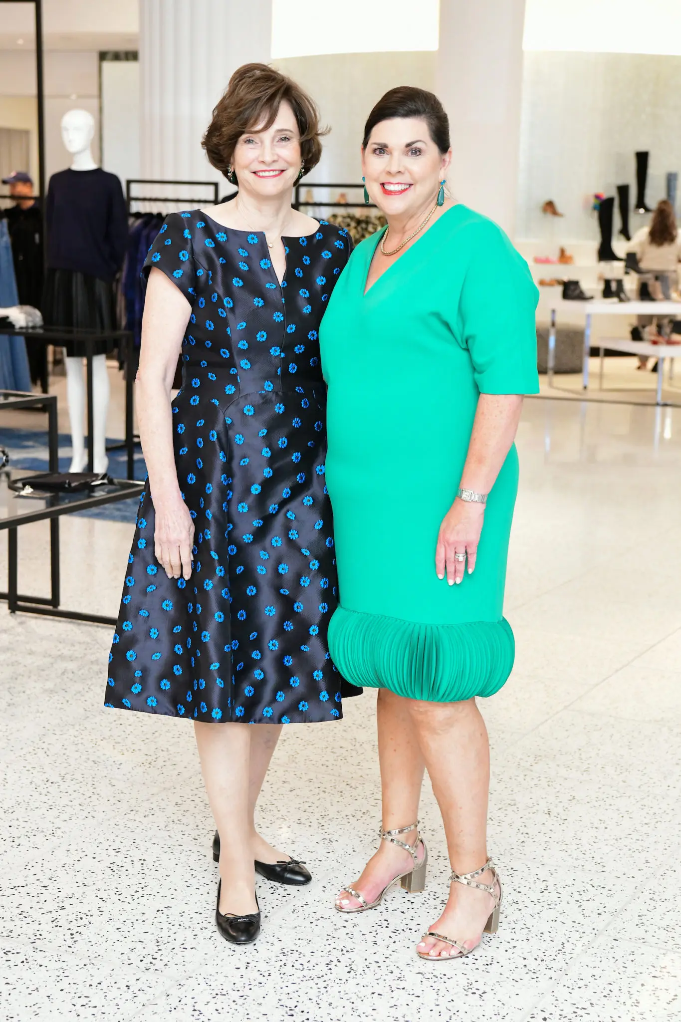 Winter Ball chairs Bobbie Nau and Lesha Elsenbrook (Photo by Daniel Ortiz)
