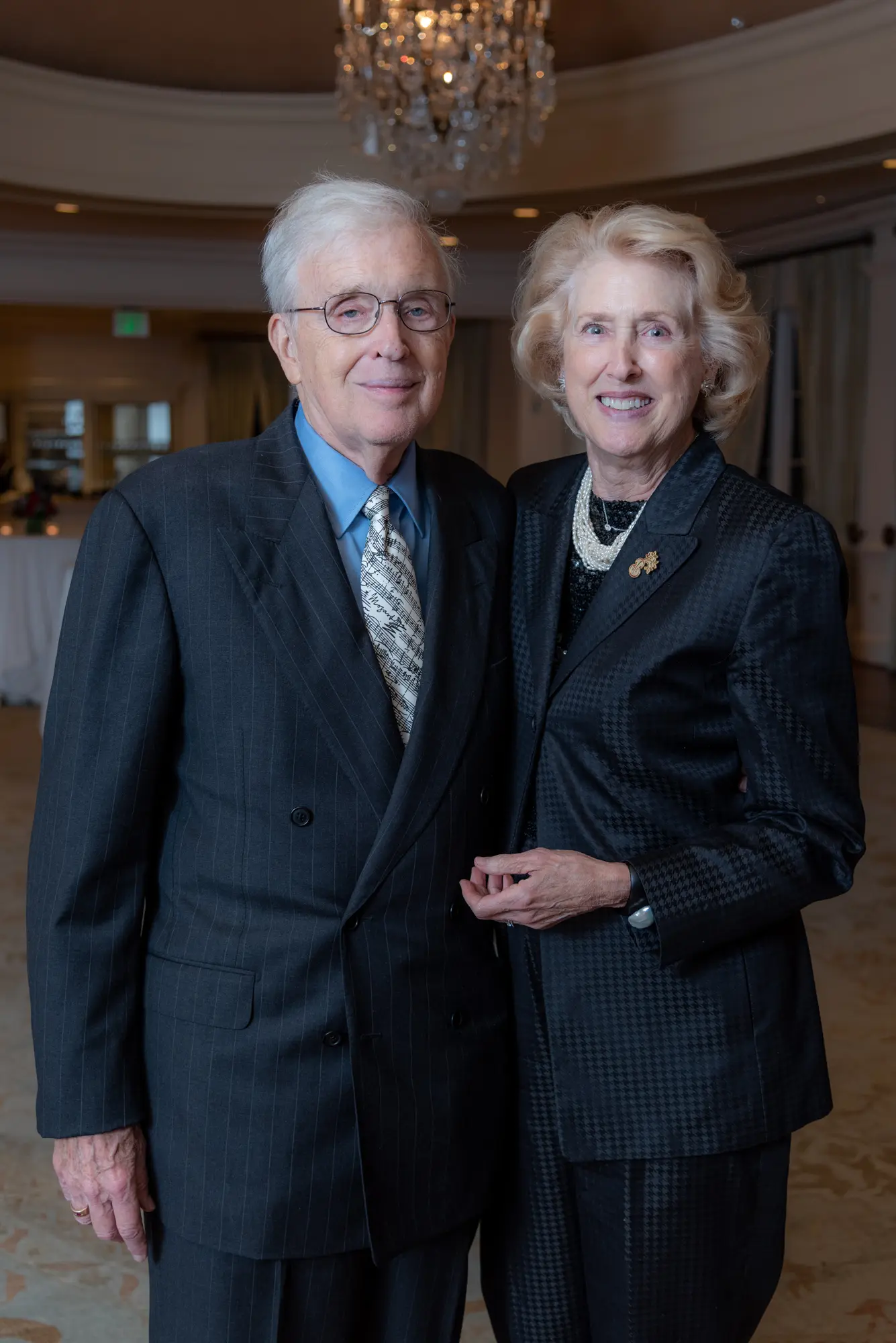 Chuck Riepe & Fran Sampson Riepe (Photo by Paul Davis, dabfoto)