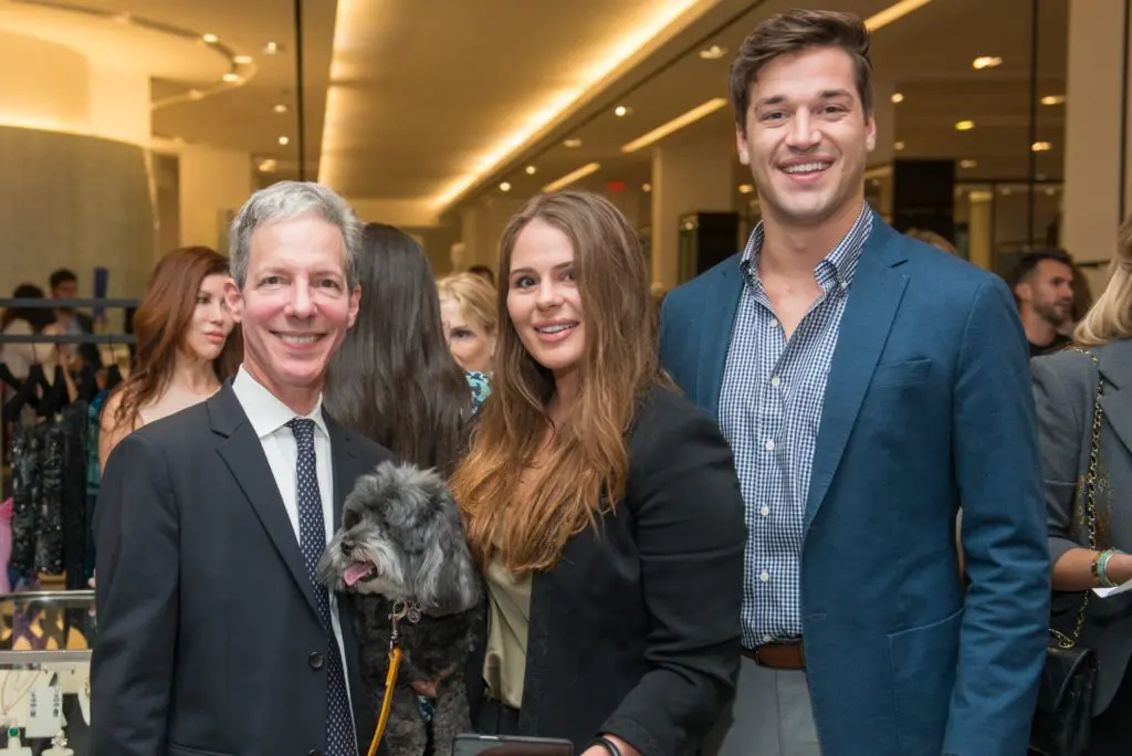 Craig Lidji, Meredith Flores with George, Mason Barker (Photo by Jacob Power)