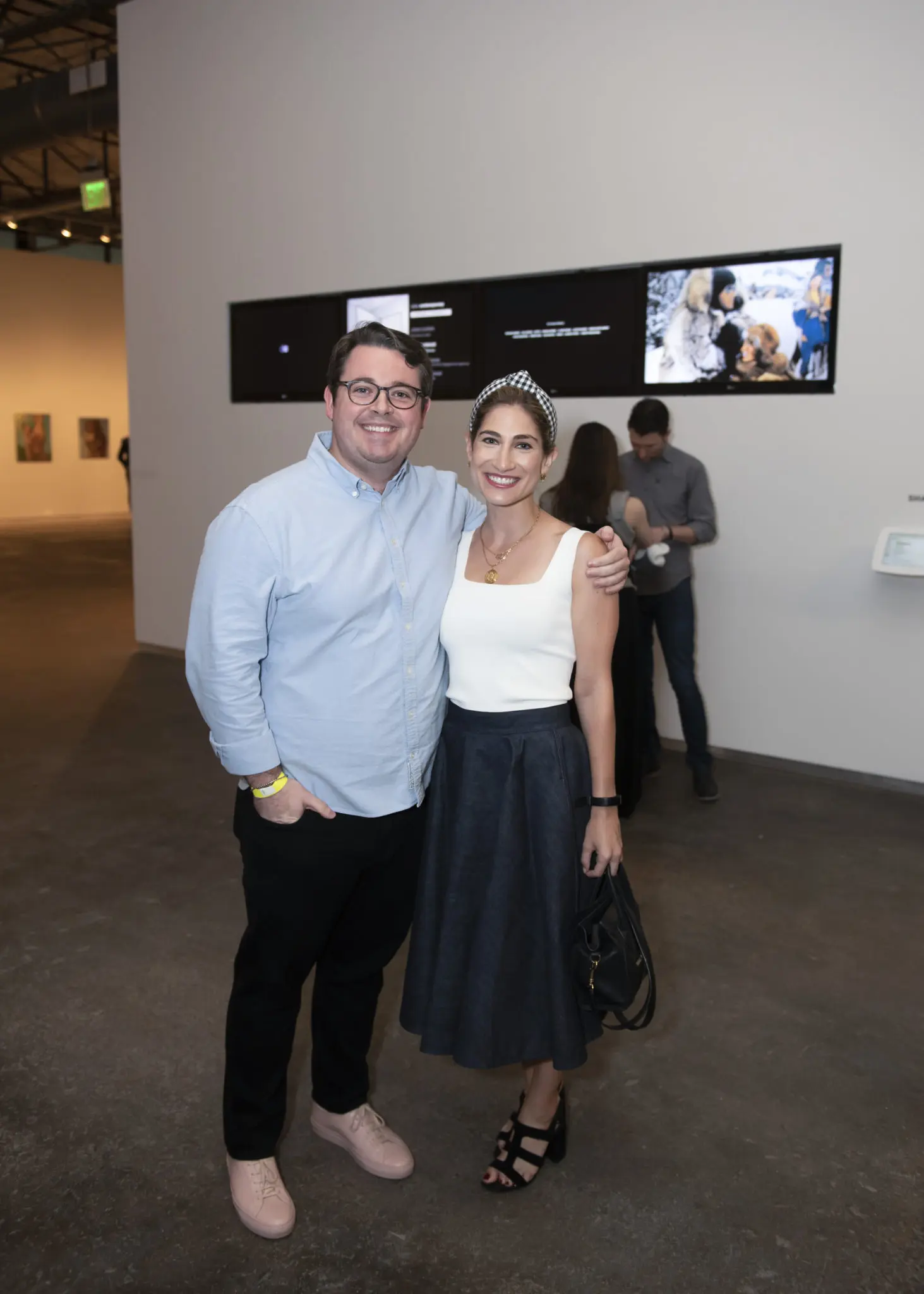 Michael Buss, Hannah Fagadau (Photo by Tamytha Cameron)