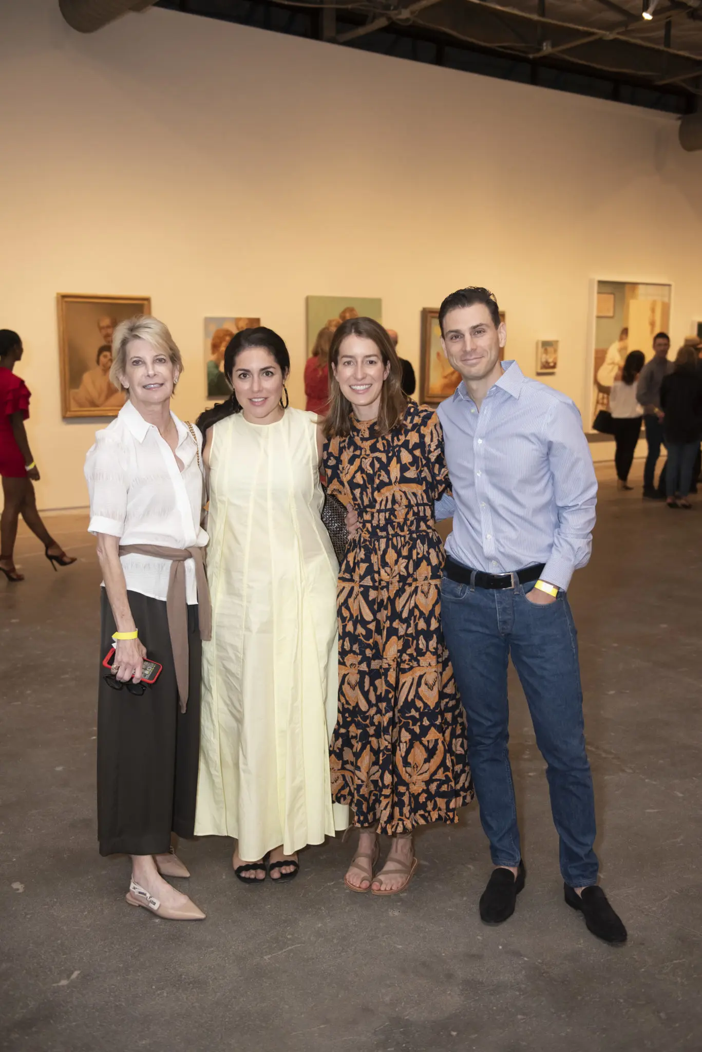 Patricia Fagadau, Anne Bruder, Molly & Mark Schachter (Photo by Tamytha Cameron)