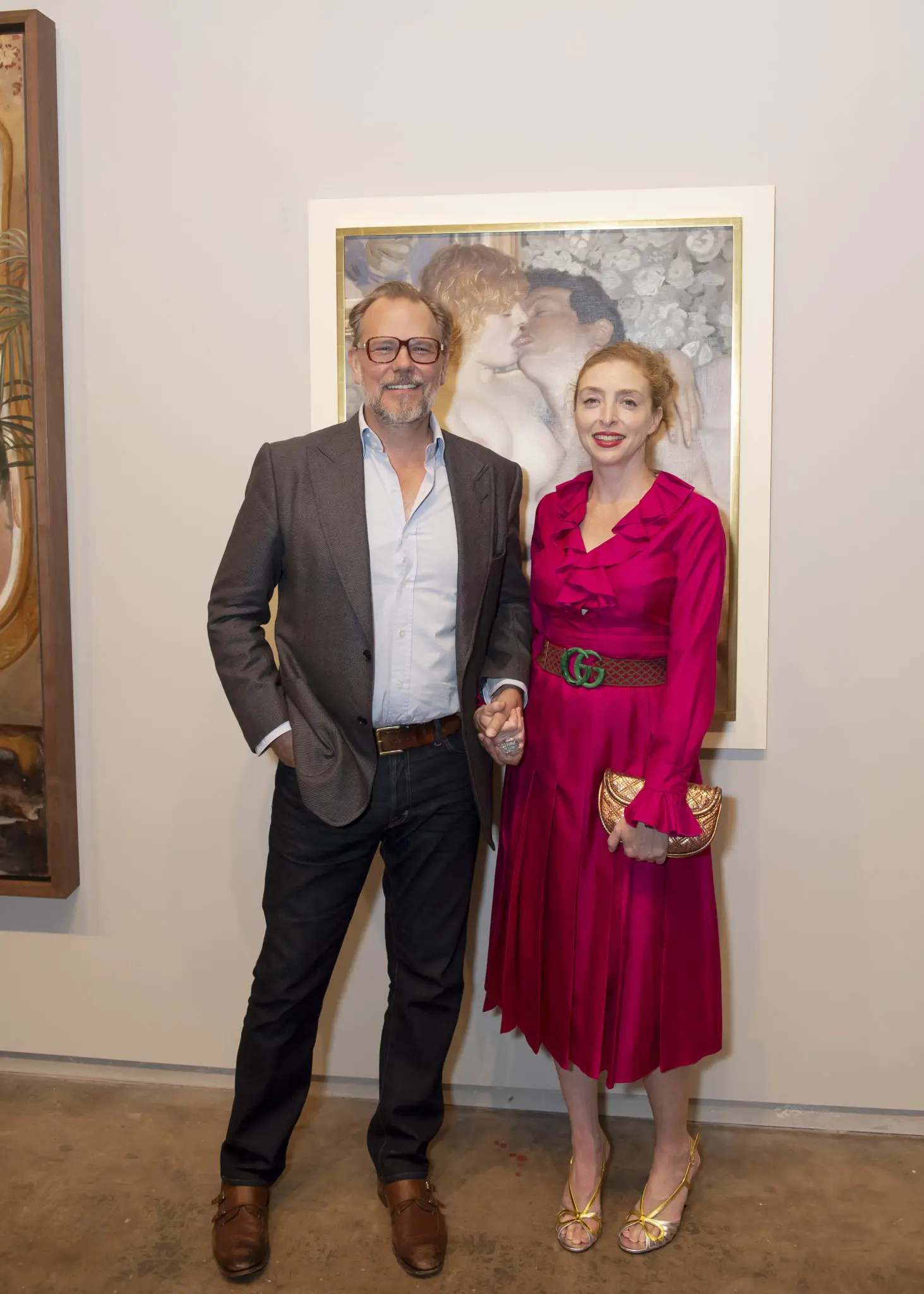 John Currin & Rachel Feinstein (Photo by Tamytha Cameron)