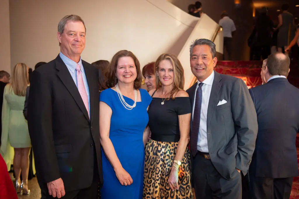 Dan Piette & Doreen Stoller, Stephanie & Frank Tsuru (Photo by Wilson Parish)