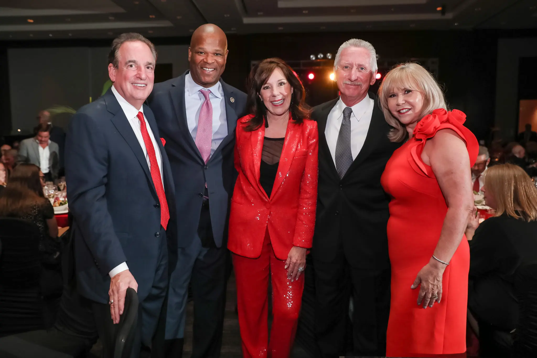 Alan Stein, Dwight Boykins, Elizabeth Stein, Thomas & Cyndy Garza Roberts (Photo by Johnny Than)