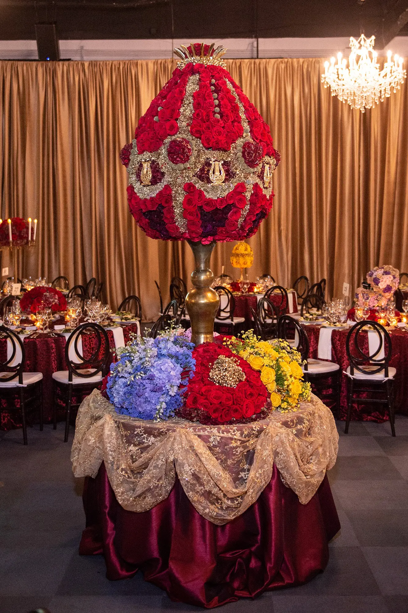 An all-Russian program inspired the floral 'Fabergé' eggs.