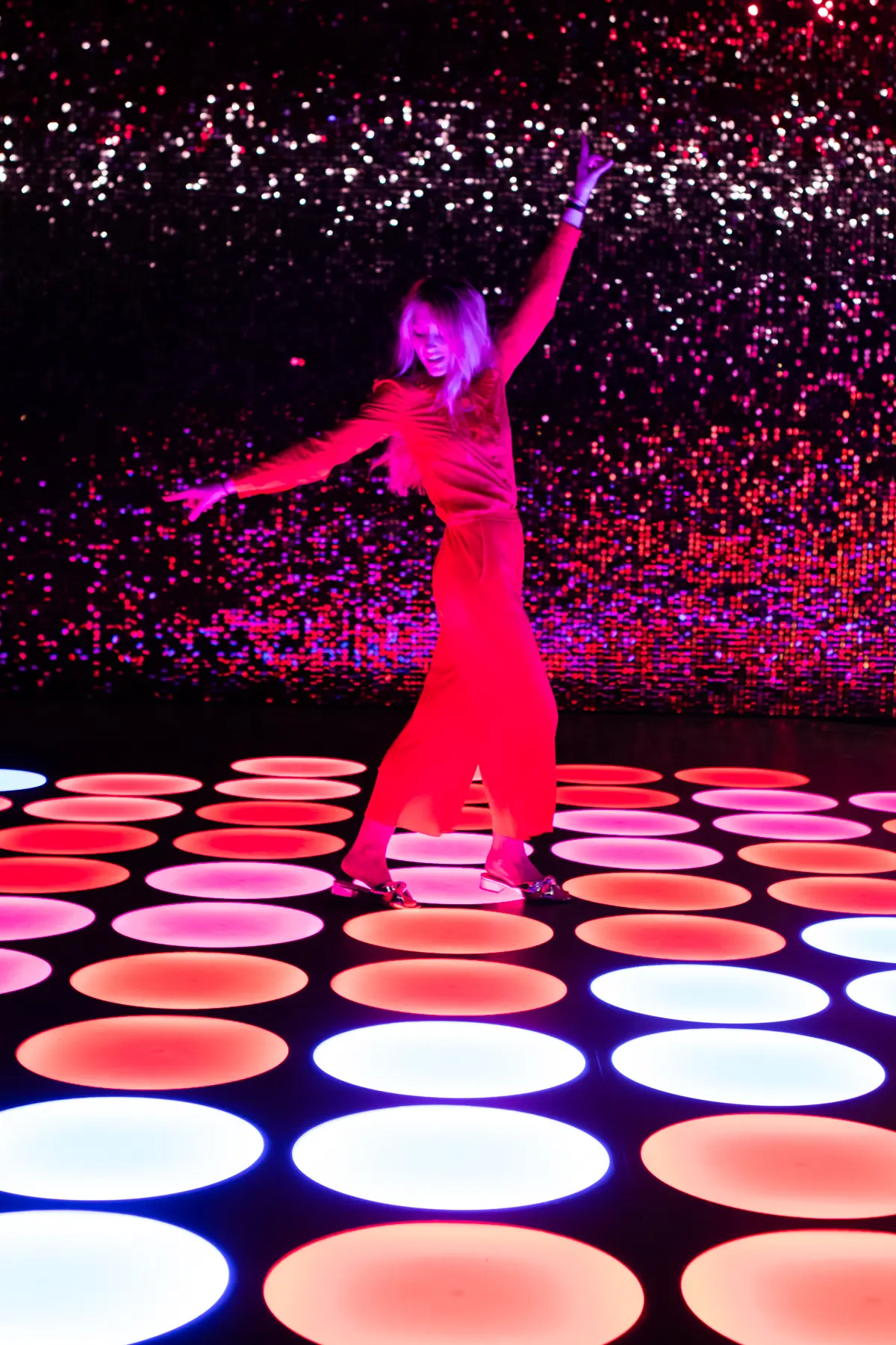 Paul Ferney's participatory installation for Color Factory New York was an audience face. (Courtesy the artist and Color Factory) 