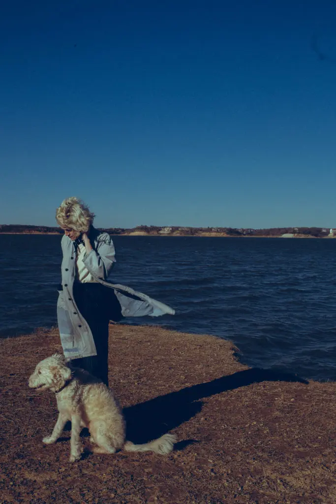Rambo with her dog, Layla (Photo by Rambo )